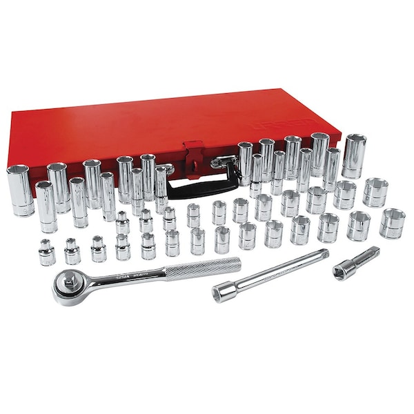 3/8" Drive SAE, Metric, 48 pcs